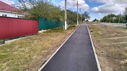 Тротуар отремонтировали в ставропольском селе благодаря губернаторской программе