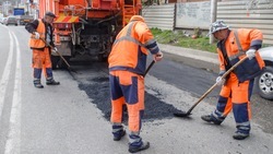 Городскую дорогу обновляют на Ставрополье по госпрограмме