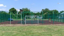 Спортплощадку построили в посёлке Новый Бешпагир