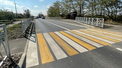 Дорогу в Шпаковском округе практически отремонтировали благодаря нацпроекту