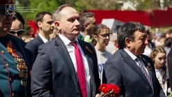 Глава минэка Ставрополья посетил Шпаковский округ в День Победы 