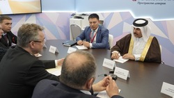 Губернатор Ставрополья встретился с послом Катара на инвествыставке
