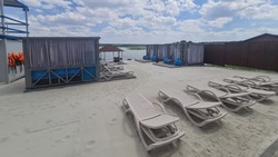 Пляж на базе отдыха вблизи Ставрополя обустроили по нацпроекту