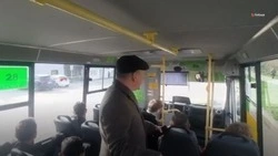 Замминистра регионального транспорта проехал в утренних маршрутках по улицам Ставрополя