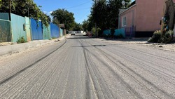 Дорогу по переулку Кавказскому отремонтировали в Михайловске на 61 процент