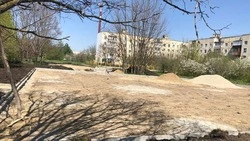 В Шпаковском округе обустраивают новый сквер почти на три тысячи квадратных метров