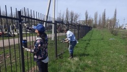 В Ставрополе навели порядок на территориях кладбищ