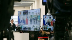 Владимир Путин принял участие в открытии нового терминала ставропольского аэропорта