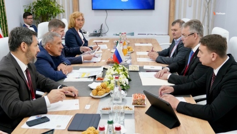 Соглашение о сотрудничестве подписали главы Ставрополья и Татарстана