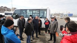 Замглавы миндора Ставропольского края встретился с водителями, не прошедшими конкурс на городские маршруты