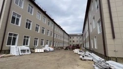 Почти на 70% готова новая школа на 900 мест в Михайловске