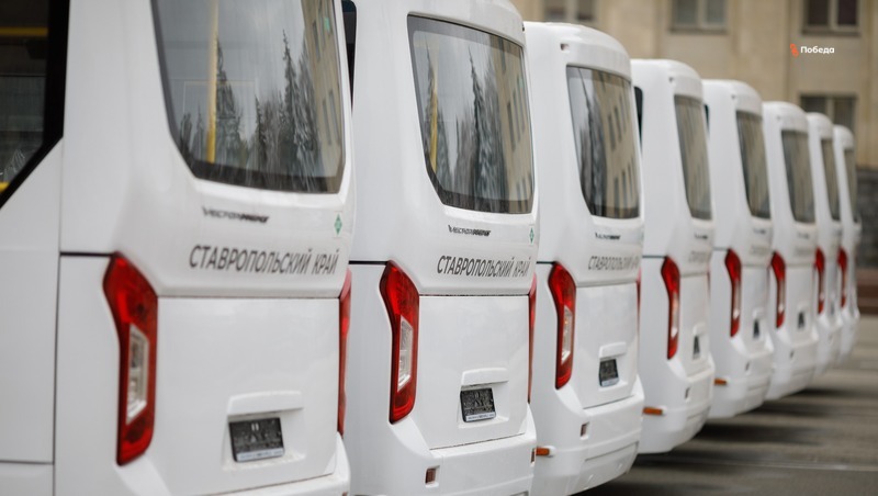 Более 250 автобусов получило Ставрополье по нацпроекту
