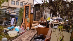 Притон бомжей нашли возле Холодных родников в Ставрополе