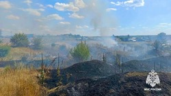 Сотрудники МЧС ликвидировали пожар в Шпаковском округе