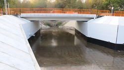 На Ставрополье завершается реконструкция моста через реку Калиновку