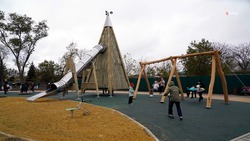 Губернатор Владимиров посетил строящийся парк в ставропольском селе
