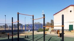 Спортивную площадку установили в ставропольском селе по народной программе