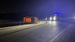 Опрокидывание автомобиля привело к гибели водителя в Шпаковском округе