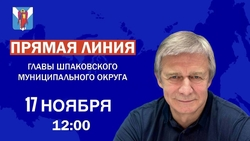 Прямая линия главы Шпаковского округа состоится 17 ноября